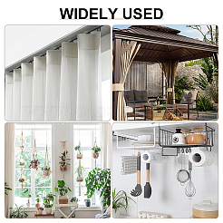 150 шт. пластиковых крючков для штор и москитной сетки&nbsp;AJEW-ME0002-36