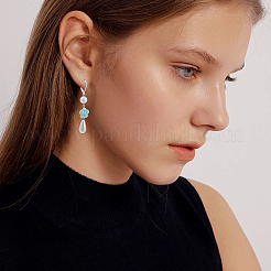 60 шт. 3 стиля фурнитуры для сережек с застежкой-молнией из нержавеющей стали 304&nbsp;STAS-BBC0008-30B