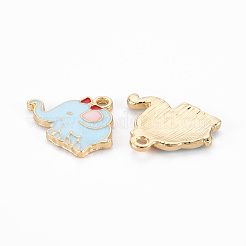 Подвески из эмали и сплава&nbsp;ENAM-N048-007A