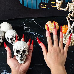 10шт резиновые накладные ногти&nbsp;MRMJ-WH20007-041A-02