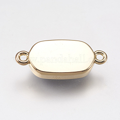 Гальванические соединители из натурального агата друзы&nbsp;G-L481-B