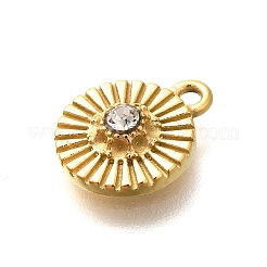 Подвески из нержавеющей стали 304 со стразами&nbsp;STAS-M109-13G-01