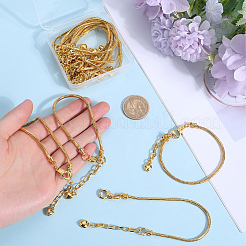 Изготовление браслета в европейском стиле из латуни 14шт. MAK-SP0001-02