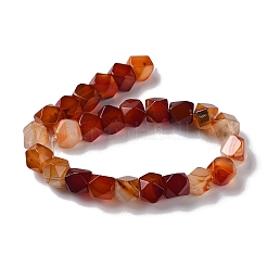 Натуральные бусины из красного агата&nbsp;G-M418-C04-01