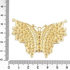 Крупные подвески из нержавеющей стали 304 со стразами&nbsp;STAS-Z186-08G-01