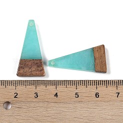 Подвески из смолы и дерева&nbsp;WOOD-F015-03C