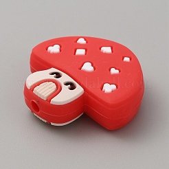 Грибные пищевые экологически чистые силиконовые шарики&nbsp;SIL-WH0010-14A