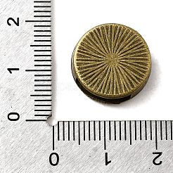 Тибетский стиль сплава шармы скольжения кабошон сеттинги&nbsp;LS-X-PALLOY-Q341-04AB-FF