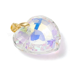 Латунь стекло кулоны&nbsp;PALLOY-JF05135-01