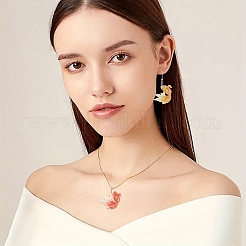 10 шт. акриловые подвески с УФ-печатью&nbsp;TACR-YW0003-22A