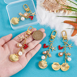 4 шт. Подвески из сплава с эмалью&nbsp;KEYC-PH01587