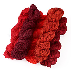 5 моток пряжи акрилового волокна красного цвета 5 цвета&nbsp;OCOR-TA0003-19A