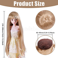 1 шт. парик из химического волокна&nbsp;AJEW-CA0005-13B