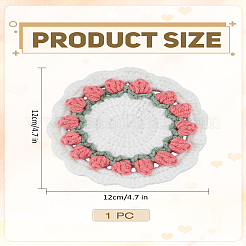 1 шт. полиэстеровые коврики под чашки&nbsp;AJEW-LP0006-30