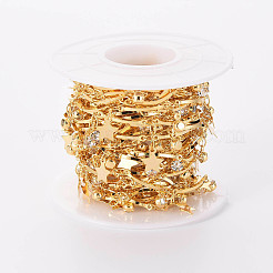 Латунная зубчатая цепочка ручной работы CHC-S012-061