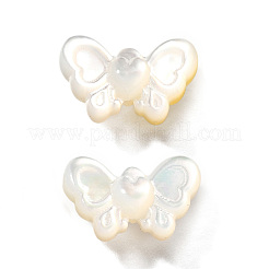 Натуральные белые бусины из ракушек&nbsp;BSHE-Z008-01