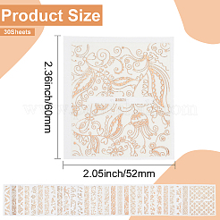 Самоклеящиеся наклейки для ногтей для домашних животных&nbsp;MRMJ-WH20005-15B-04