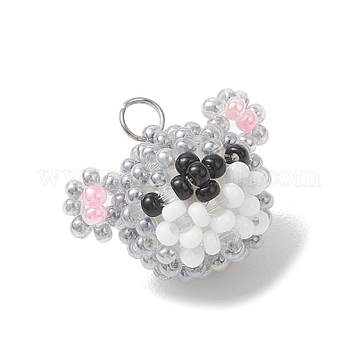 Стеклянные подвески из бисера&nbsp;PALLOY-MZ01191-1