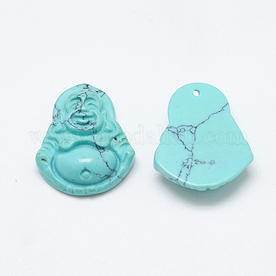 Природные и синтетические смешанные каменные подвески&nbsp;G-T122-15A-1