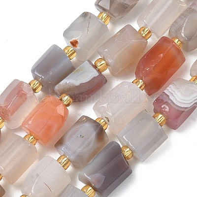 Природные Ботсвана агат бисер нитей&nbsp;G-C270-K16-1