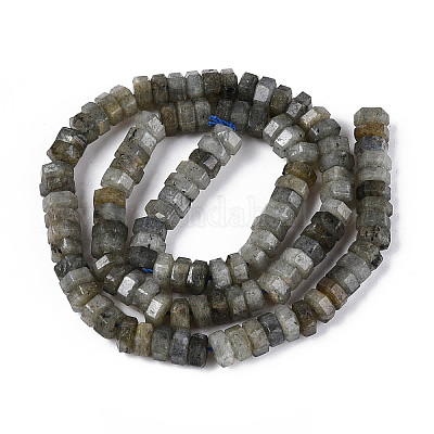 Природные лабрадорита бисер нитей&nbsp;G-N357-14A-07-1