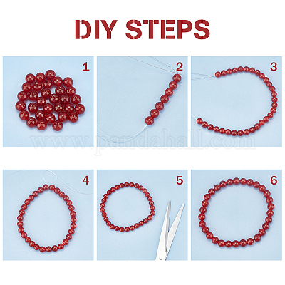 Природного сердолика нитей бисера&nbsp;G-AR0002-93-1