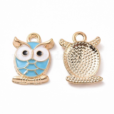 Подвески из эмали и сплава ENAM-B054-02G-03-1