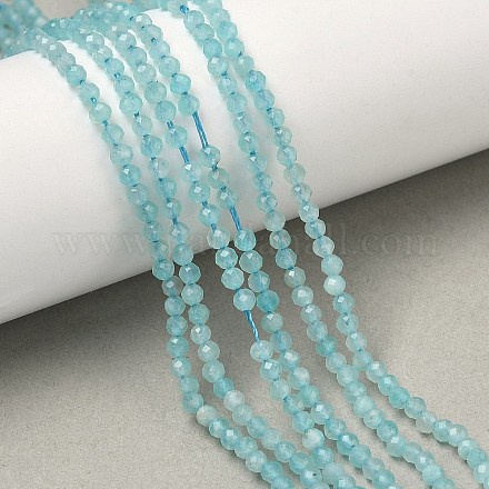 Природных амазонит бисер нитей&nbsp;G-B168-A13-2mm-1