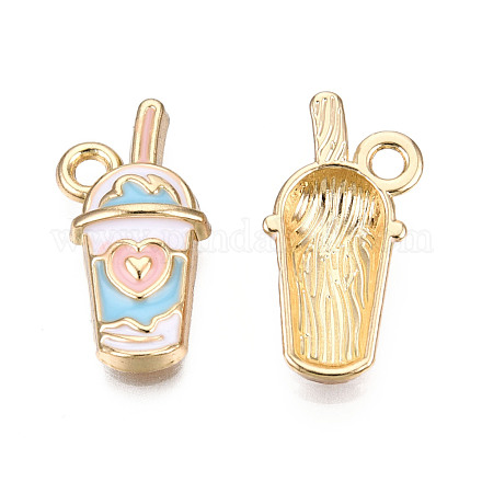 Экологически чистые подвески для молочных коктейлей из цинкового сплава ENAM-R051-16-02G-NR-1