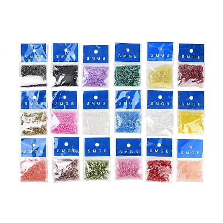 Стеклянные круглые бисер GLAA-XCP0001-58-1