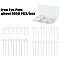 Iron Eye Pins, Cadmium Free & Lead Free, Silver, 21 Gauge, 18~40x0.7mm, Hole: 2mm, 1000pcs/box