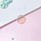 Transparent Plastic Cabochons, Flat Round, 28mm