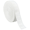 25M Cloth Ribbons, Garment Accessories, for Curtain, White, 1-5/8 inch(40mm), about 27.34 Yards(25m)/Set
