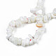 Нити бусин из натуральных пресноводных ракушек SHEL-N003-23-A01-4