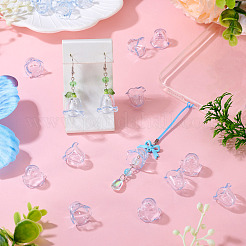 30 шт. акриловых бусин для изготовления колокольчиков&nbsp;TACR-TA0001-69D