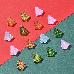 40 шт. окрашенные и нагретые стеклянные бусины&nbsp;GLAA-FS0001-88A