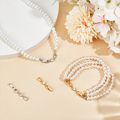 4 шт. 2-х цветные латунные застежки для часов&nbsp;KK-OC0001-53