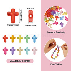 Прозрачные акриловые бусины&nbsp;MACR-TAC0001-19