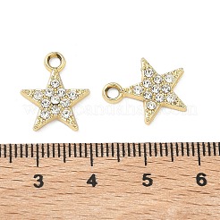 Подвески из сплава и страза&nbsp;ALRI-D303-07G