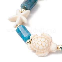 4шт. синтетическая бирюза&nbsp;BJEW-JB11995