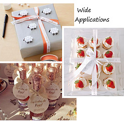 5 набор 5 стилей атласных лент с принтом из полиэстера и лент в крупный рубчик&nbsp;OCOR-TA0001-40