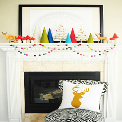 Войлочные гирлянды&nbsp;AJEW-CJC0001-41B