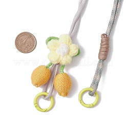 Веревки из полиэстера и спандекса подвесные украшения&nbsp;HJEW-JM04304-03