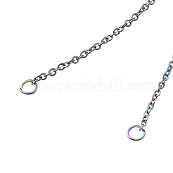 304 изготовление браслета из стальной цепочки из нержавеющей стали&nbsp;STAS-CJ0001-135M