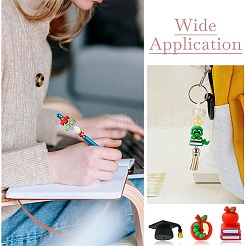 14шт 7 стиля силиконовые бусины&nbsp;SIL-CJ0003-05