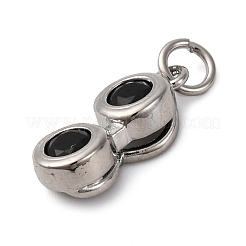 Латунные микро проложить кубического циркония подвески&nbsp;KK-P308-70P