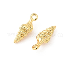 Подвески в форме ракушек из латуни&nbsp;XGR0170G-107G