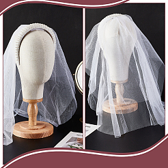 Резинки для волос из искусственного жемчуга из сплава и пластика&nbsp;AJEW-WH0554-63