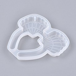 Силиконовые Молды для подвески в форме гребешка&nbsp;DIY-I036-21