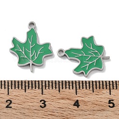 Подвески из нержавеющей стали 304 с эмалью&nbsp;STAS-P339-15P-01